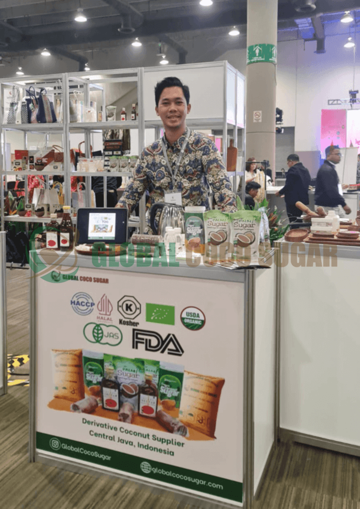 Coconut Sugar Supplier At Expo Indonesia En Mexico 2023 2 Global Coco Sugar at Expo Indonesia en Mexico 2023