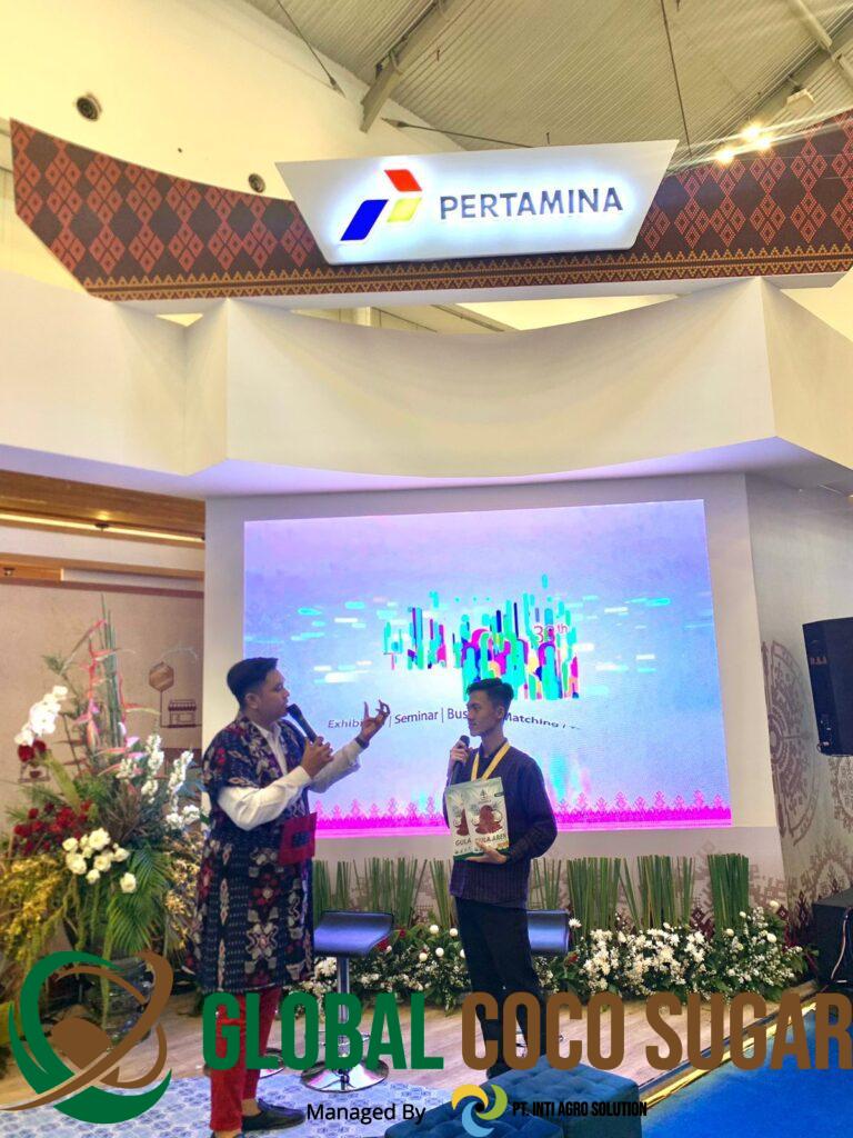 global coco sugar at trade expo indonesia