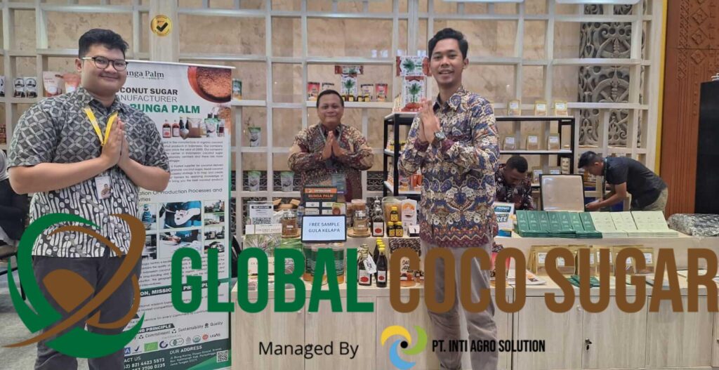 Global Coco Sugar Win Big at Halal Expo Indonesia 2023 ! 1 global coco sugar attending halal expo indonesia 2023
