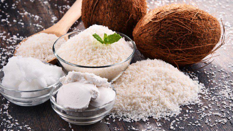 Organic Desiccated Coconut Substitutes - The Best Alternatives If You Don't Have It or Want to Avoid It 1 Organic Desiccated coconut, desiccated coconut powder, fine shredded coconut, desiccated coconut bulk