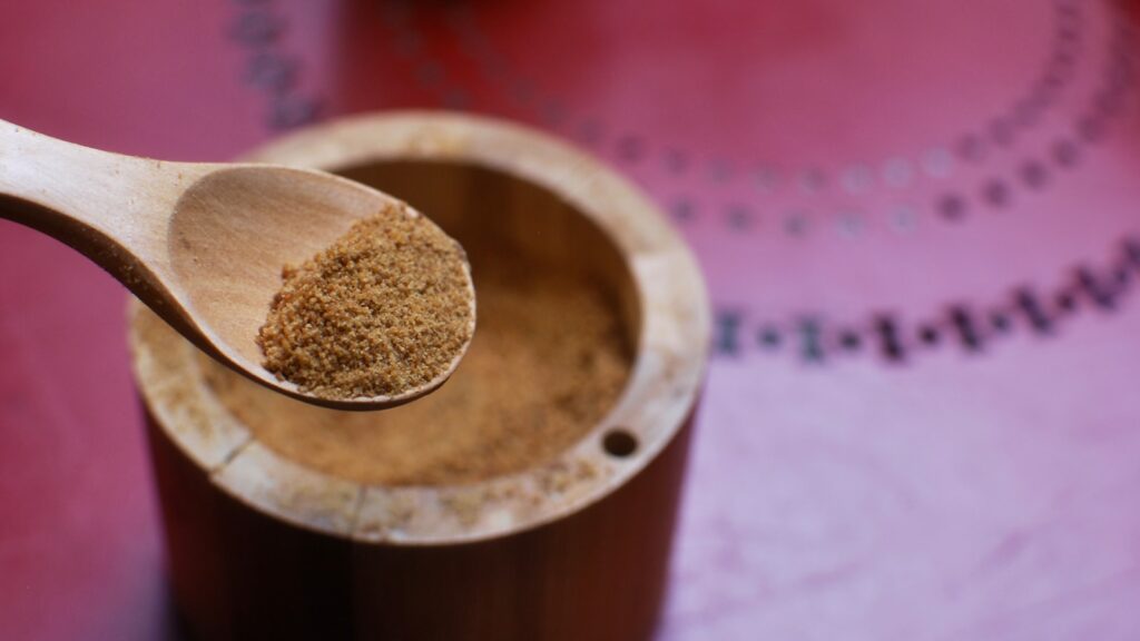  sweetener, coconut sugar, desiccated coconut, future
