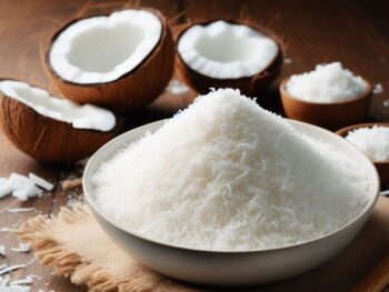 Desiccated-Coconut (1) (1) Desiccated Coconut, delicious, health benefits of, baking with desiccated coconut