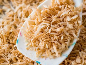 coconut flakes, toast, coconut, flavor {{brizy_dc_image_alt entityId=