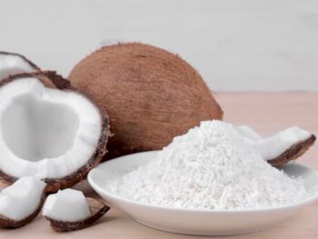 Desiccated coconut