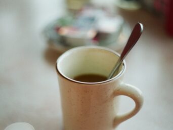 Desiccated coconut, tea, cakes, recipes