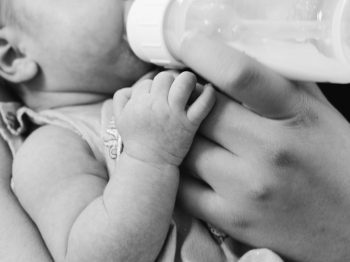 Photo by Kelly Sikkema coconut milk, baby, milk, mom